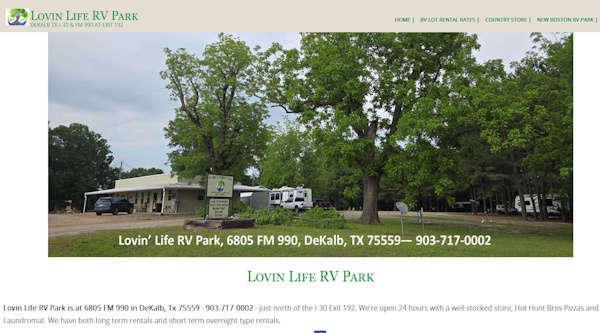 Lovin' Life RV Park & Country Store